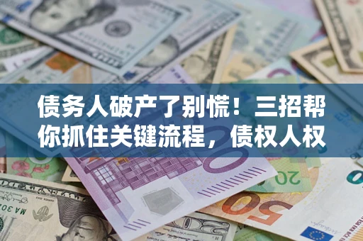 武汉债务人破产了别慌！三招帮你抓住关键流程，债权人权益不再缩水