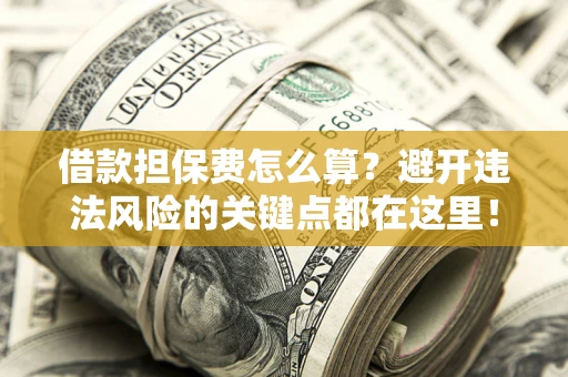 武汉借款担保费怎么算？避开违法风险的关键点都在这里！