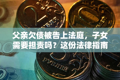 武汉父亲欠债被告上法庭，子女需要担责吗？这份法律指南必须看完