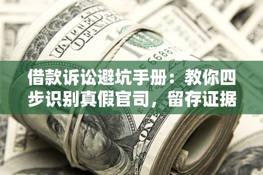 武汉借款诉讼避坑手册：教你四步识别真假官司，留存证据不踩雷