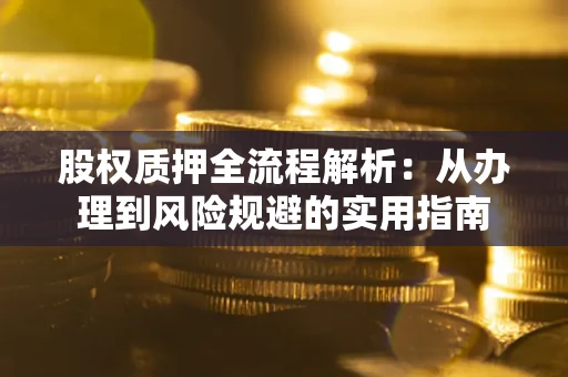 武汉股权质押全流程解析：从办理到风险规避的实用指南