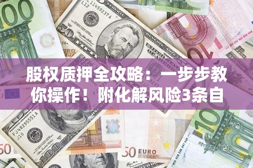 武汉股权质押全攻略：一步步教你操作！附化解风险3条自救法则