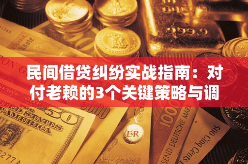 武汉民间借贷纠纷实战指南：对付老赖的3个关键策略与调解盲区解析