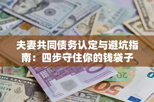 武汉夫妻共同债务认定与避坑指南：四步守住你的钱袋子