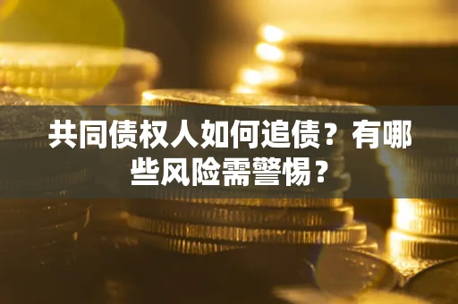 武汉共同债权人如何追债？有哪些风险需警惕？