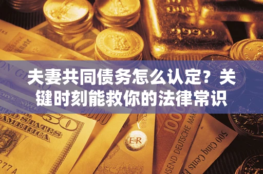 武汉夫妻共同债务怎么认定？关键时刻能救你的法律常识